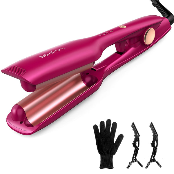 サロン級ヘアアイロン MiroPure 803A MiroPure 803A Hair Curling Iron, Hair Waver Iron (1 inch